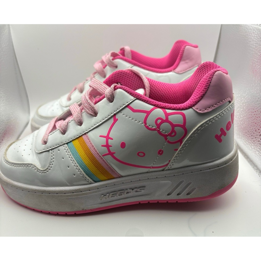 Heelys Kama HKC White Rainbow Pink Skate Shoes Girls Youth 3 Womens 4 H016-0128 - Picture 10 of 10